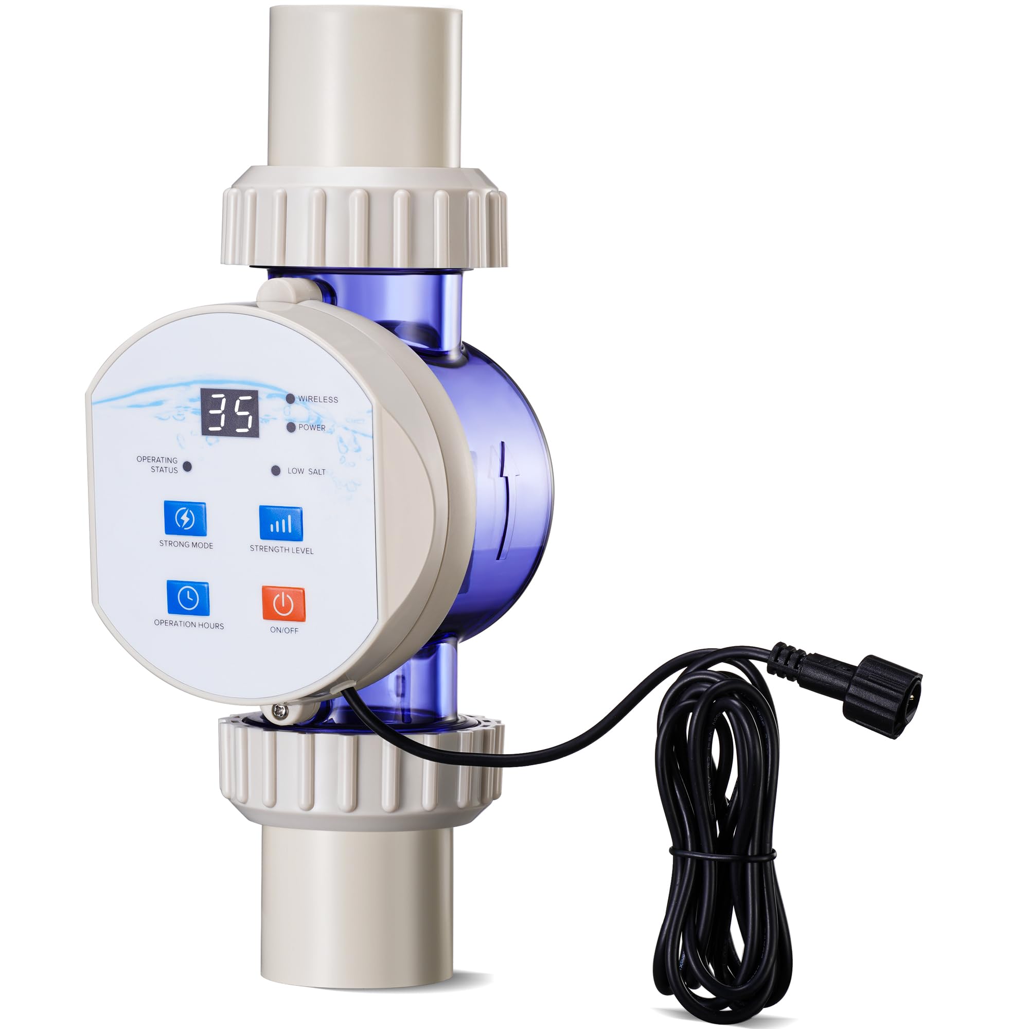 Amazon.com : EcoPooluxe Salt Cell Chlorine Generator for